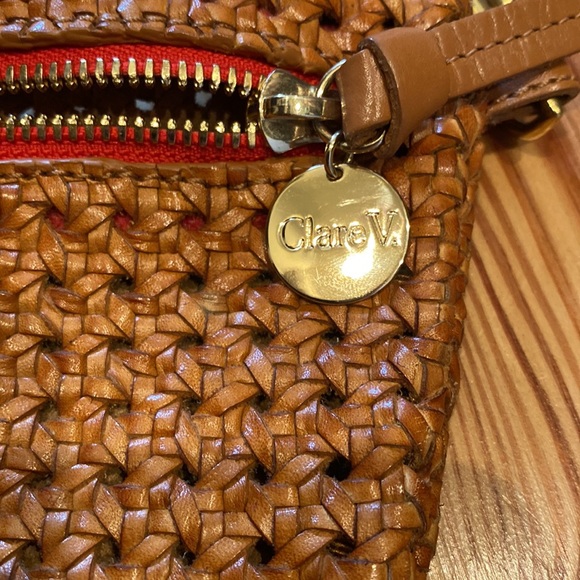 Clare V Grande Fanny Tan Rattan - Picture 6 of 8